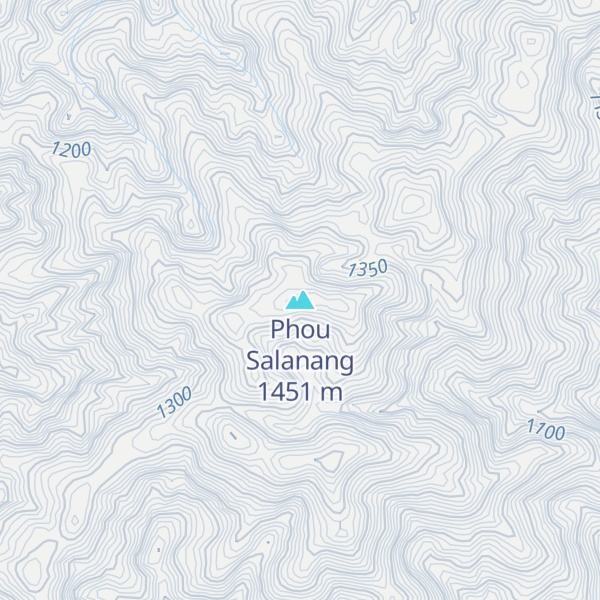 Map of Phou Salanang