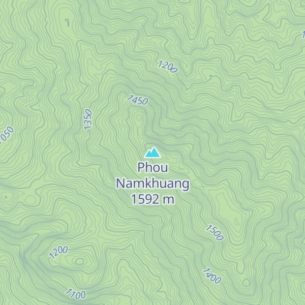 Map of Phou Namkhuang