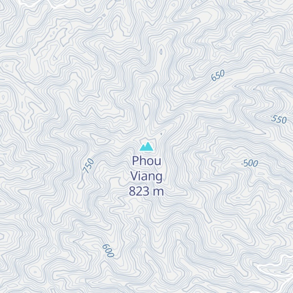Map of Phou Viang