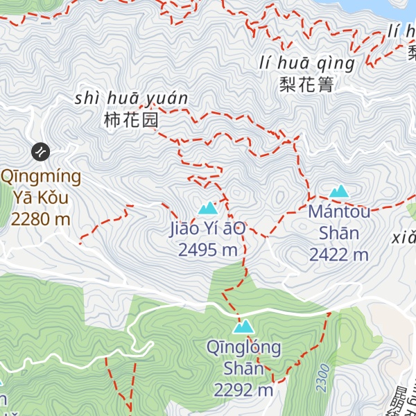 Map of Jiāo Yí āO