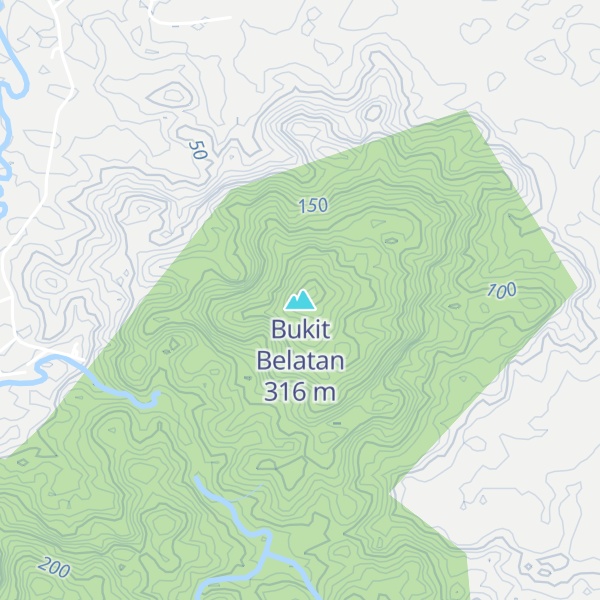 Map of Bukit Belatan