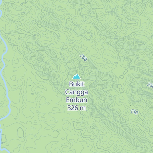 Map of Bukit Cangga Embun