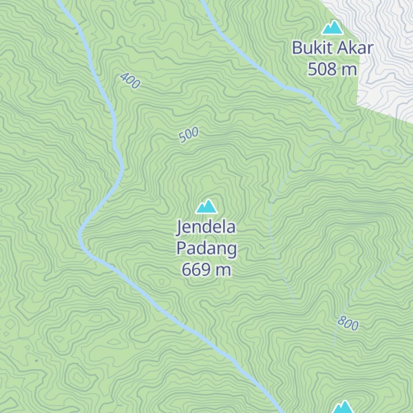 Map of Jendela Padang