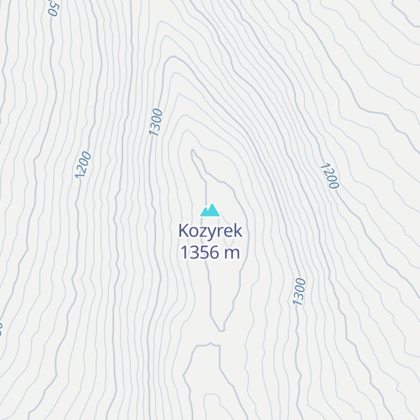 Map of Kozyrek