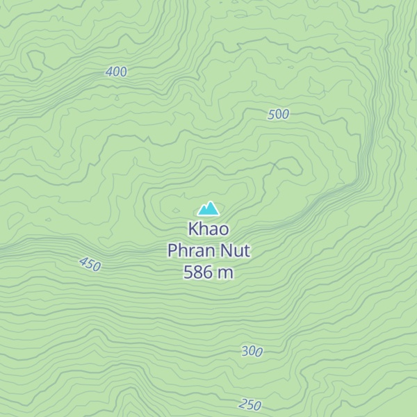 Map of Khao Phran Nut