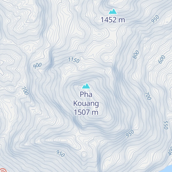 Map of Pha Kouang