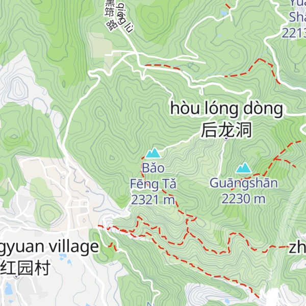 Map of Bǎo Fēng Tǎ