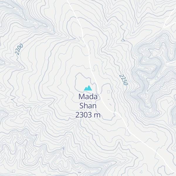 Map of Mada Shan