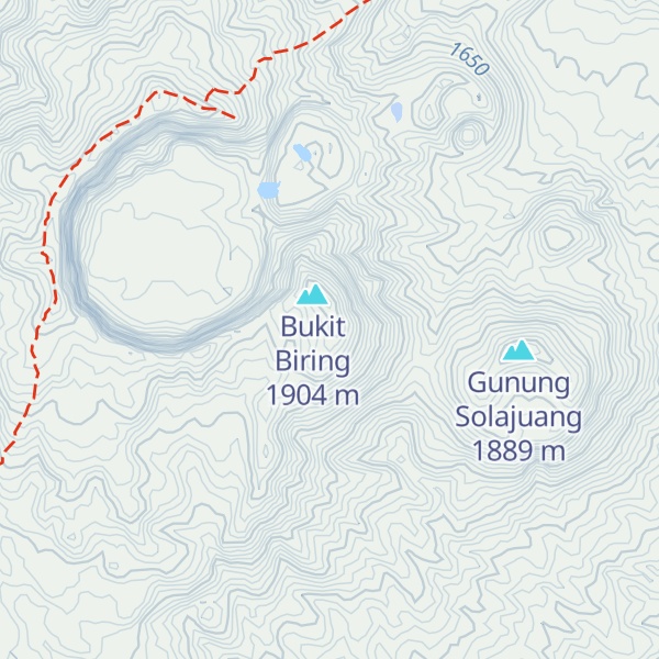 Map of Padang Masar
