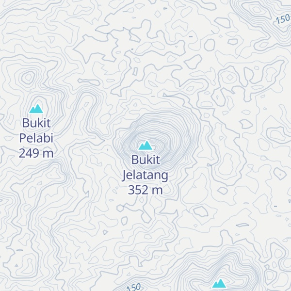 Map of Bukit Jelatang