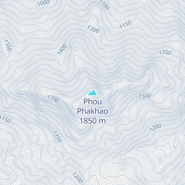 Map of Phou Phakhao