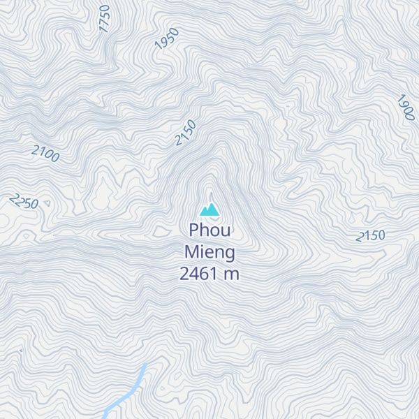 Map of Phou Mieng