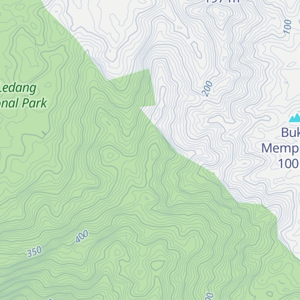 Map of Bukit Kupong