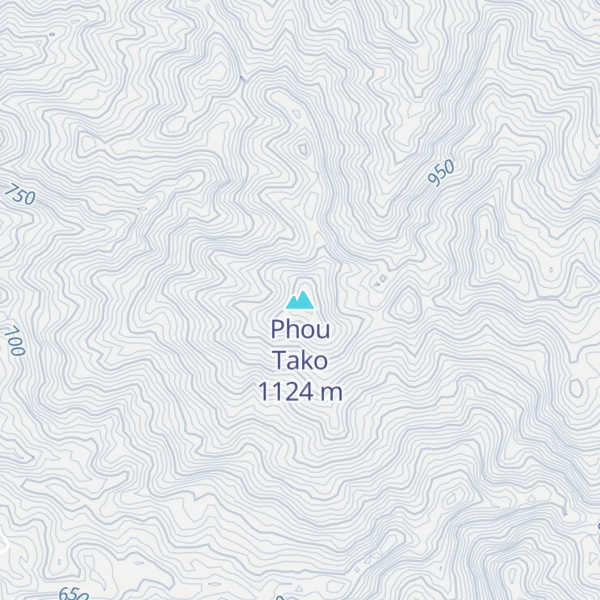 Map of Phou Tako