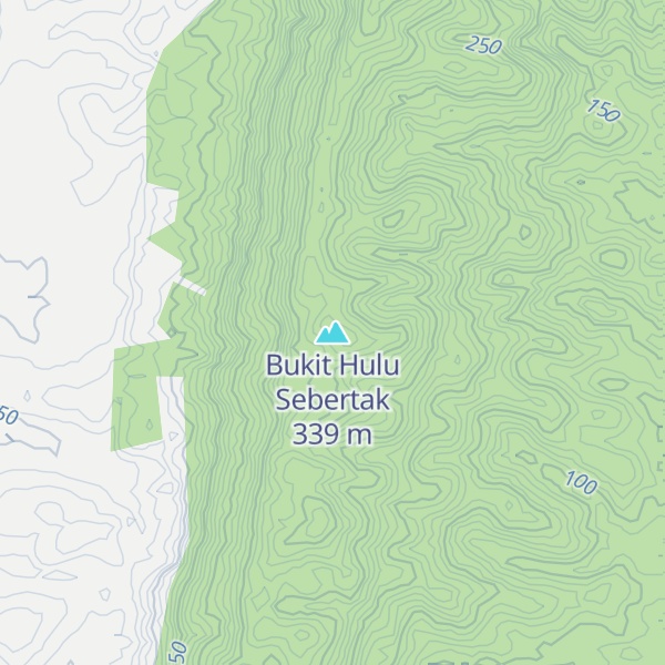 Map of Bukit Hulu Sebertak