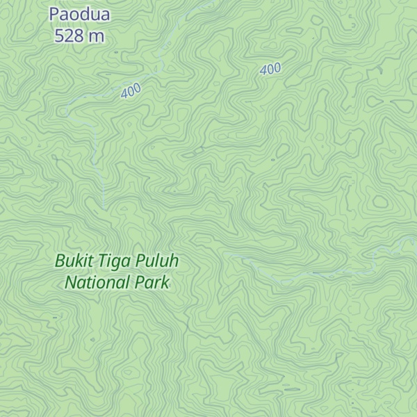 Map of Pematang Tunggul Perapat