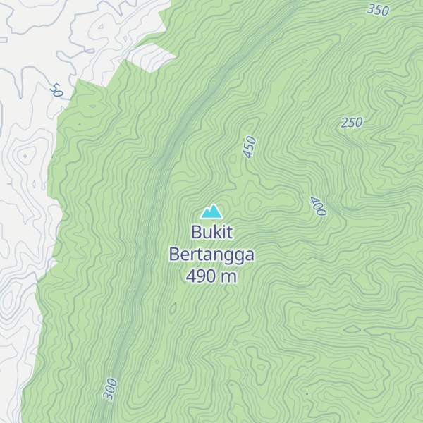 Map of Bukit Bertangga