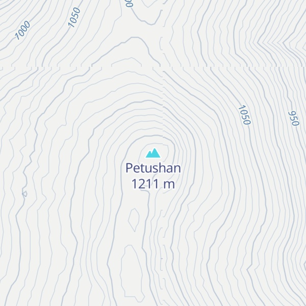 Map of Petushan