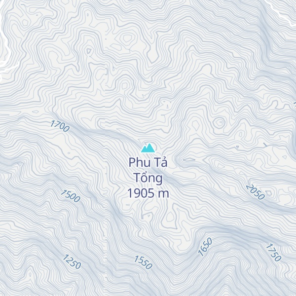 Map of Phu Tả Tổng