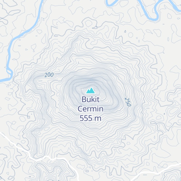 Map of Bukit Cermin