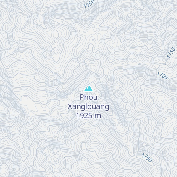 Map of Phou Xanglouang