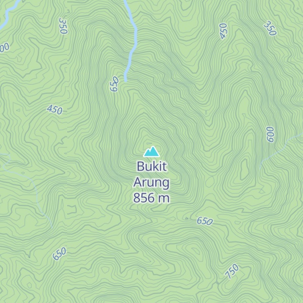 Map of Bukit Arung
