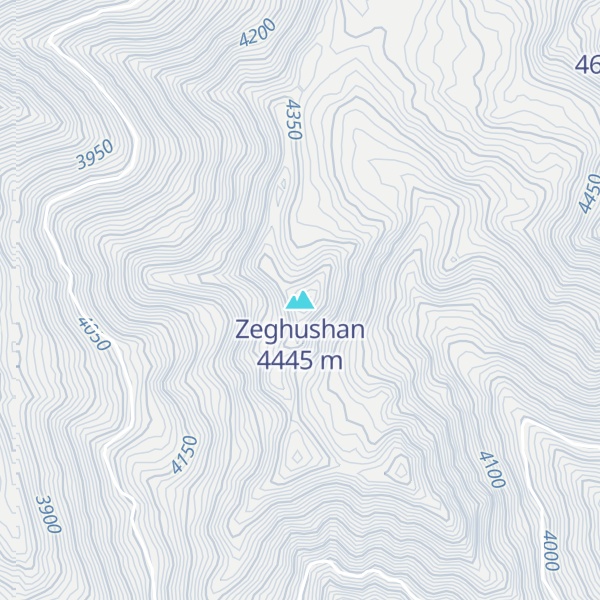 Map of Zeghushan