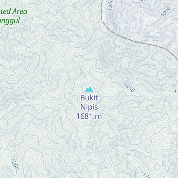 Map of Bukit Nipis
