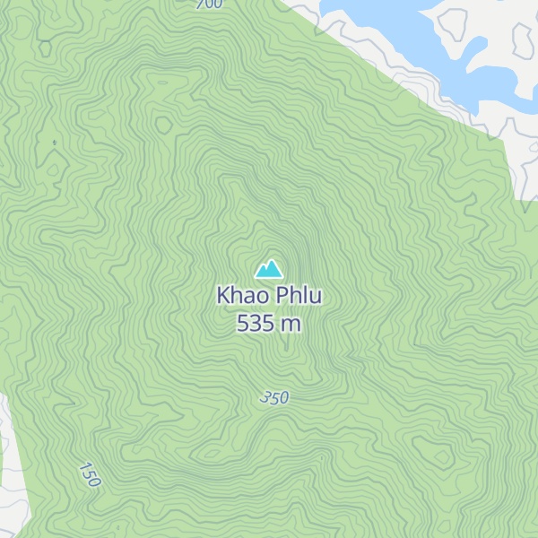 Map of Khao Phlu