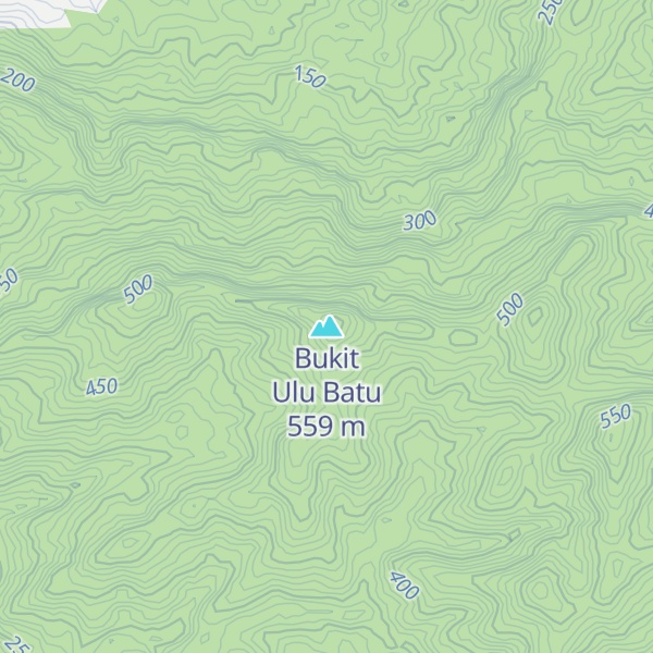 Map of Bukit Ulu Batu
