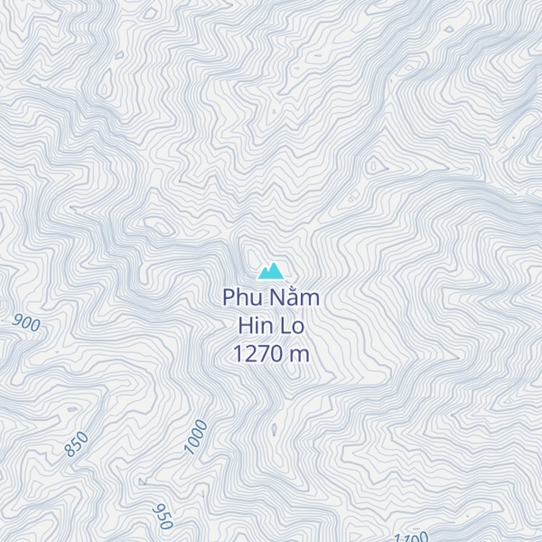 Map of Phu Nằm Hin Lo