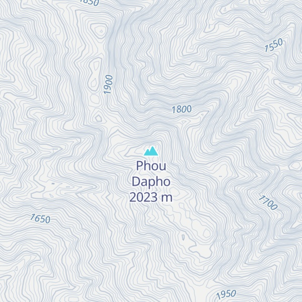 Map of Phou Dapho