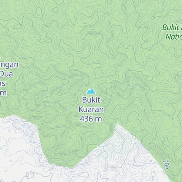 Map of Bukit Kuaran