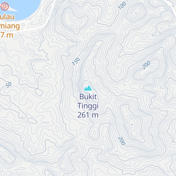 Map of Bukit Tinggi