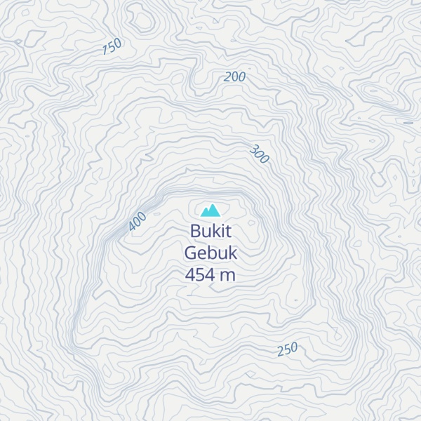 Map of Bukit Gebuk