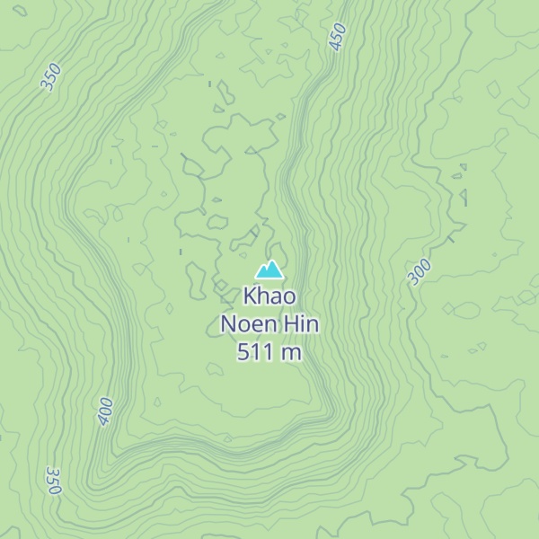 Map of Khao Noen Hin