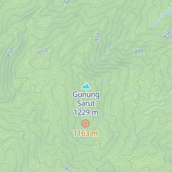 Map of Gunung Sarut