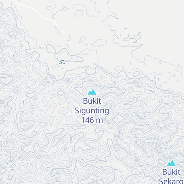 Map of Bukit Sigunting