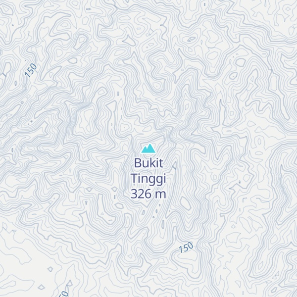Map of Bukit Tinggi