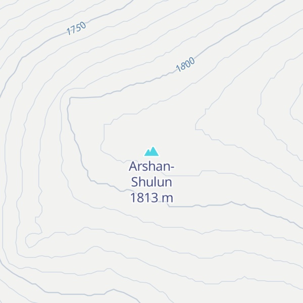 Map of Arshan-Shulun