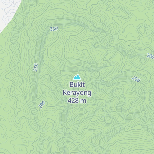 Map of Bukit Kerayong