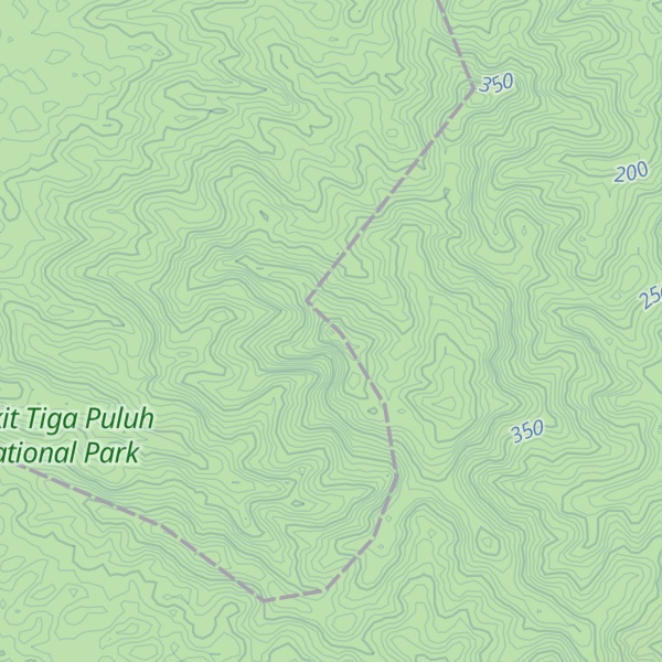 Map of Bukit Benuang