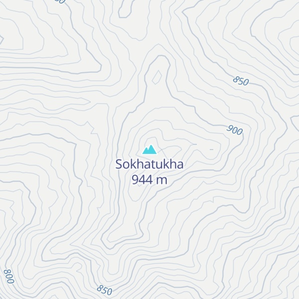 Map of Sokhatukha