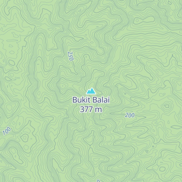 Map of Bukit Balai