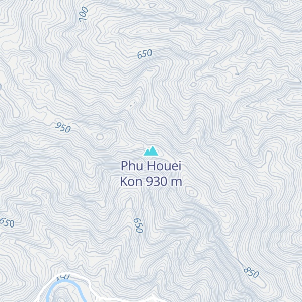 Map of Phu Houei Kon