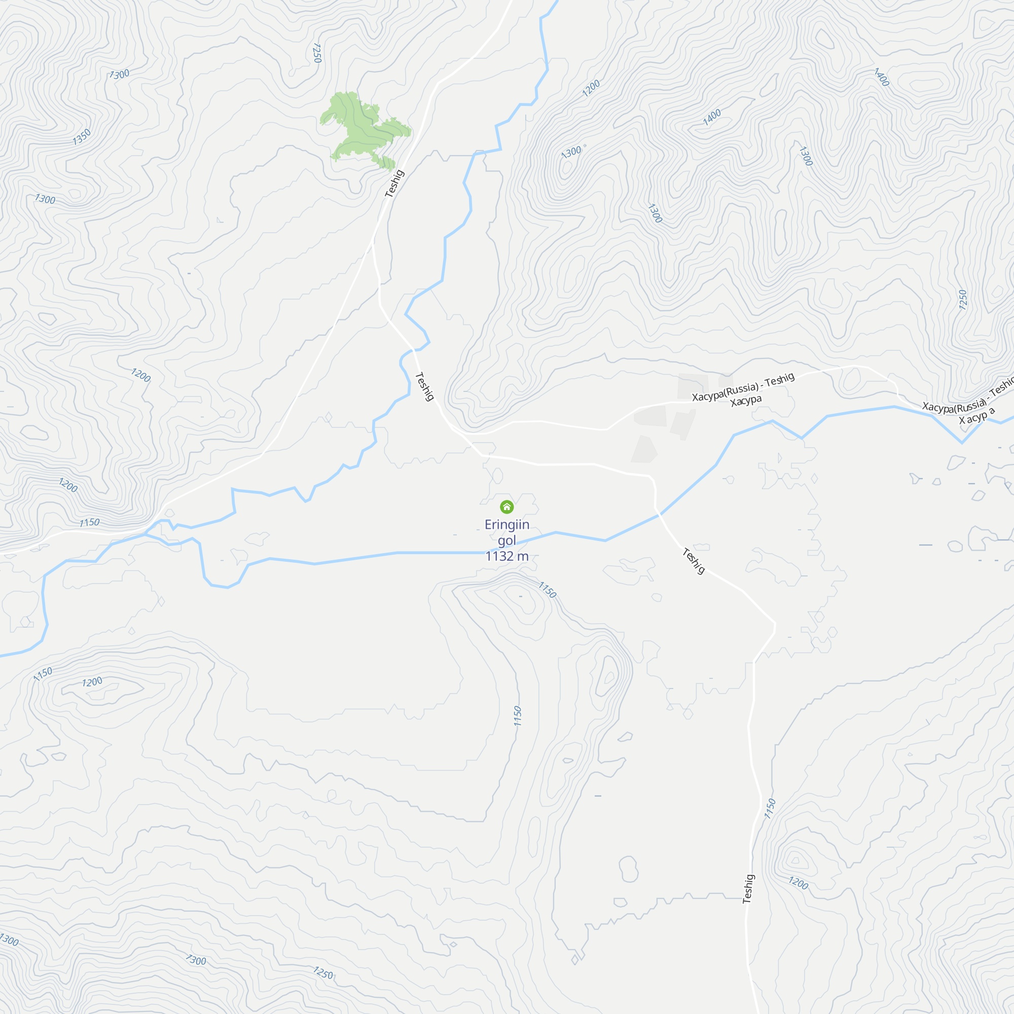 Eringiin gol map