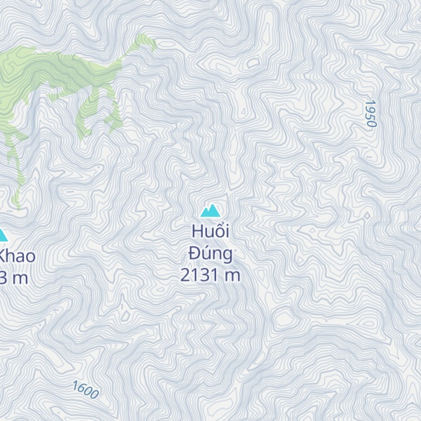 Map of Huổi Đúng