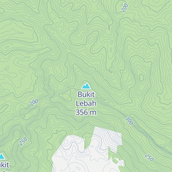 Map of Bukit Lebah