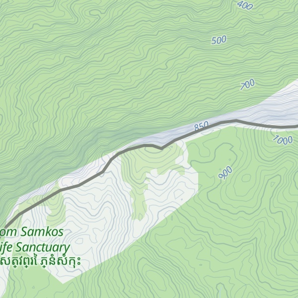 Map of Phnum Pring