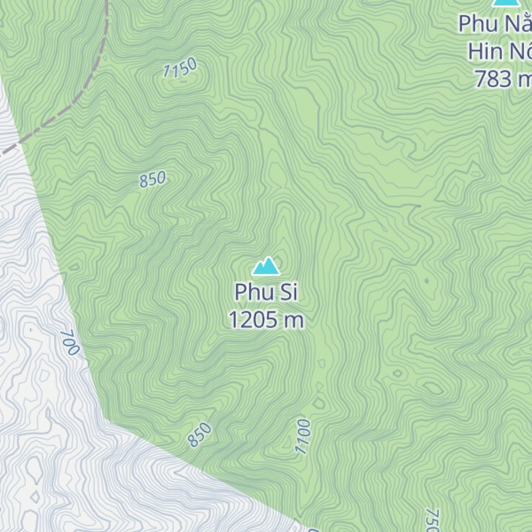 Map of Phu Si
